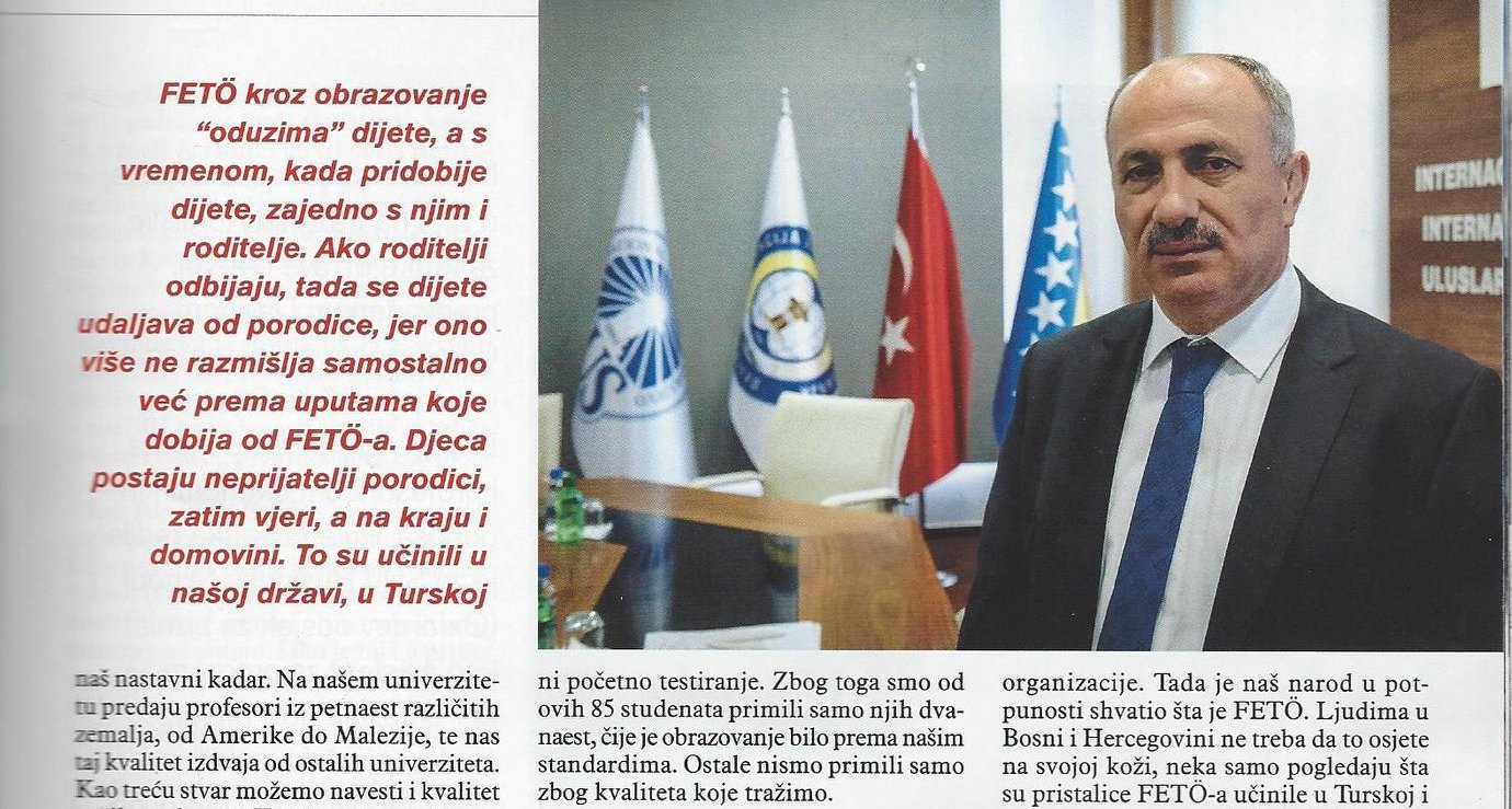 Saraybosna Eğitim Geliştirme Vakfı (SEDEF) Başkanı Hasan Topaloğlu STAV Dergisi'ne röportaj verdi