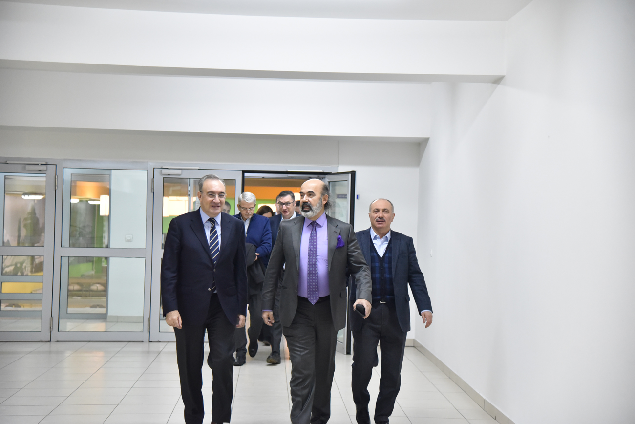İstanbul Ticaret Odası Başkanı ve Uluslararası İşadamları Forumu Yönetimi, Üniversitemizi Ziyaret etti