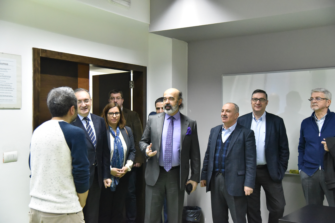 İstanbul Ticaret Odası Başkanı ve Uluslararası İşadamları Forumu Yönetimi, Üniversitemizi Ziyaret etti