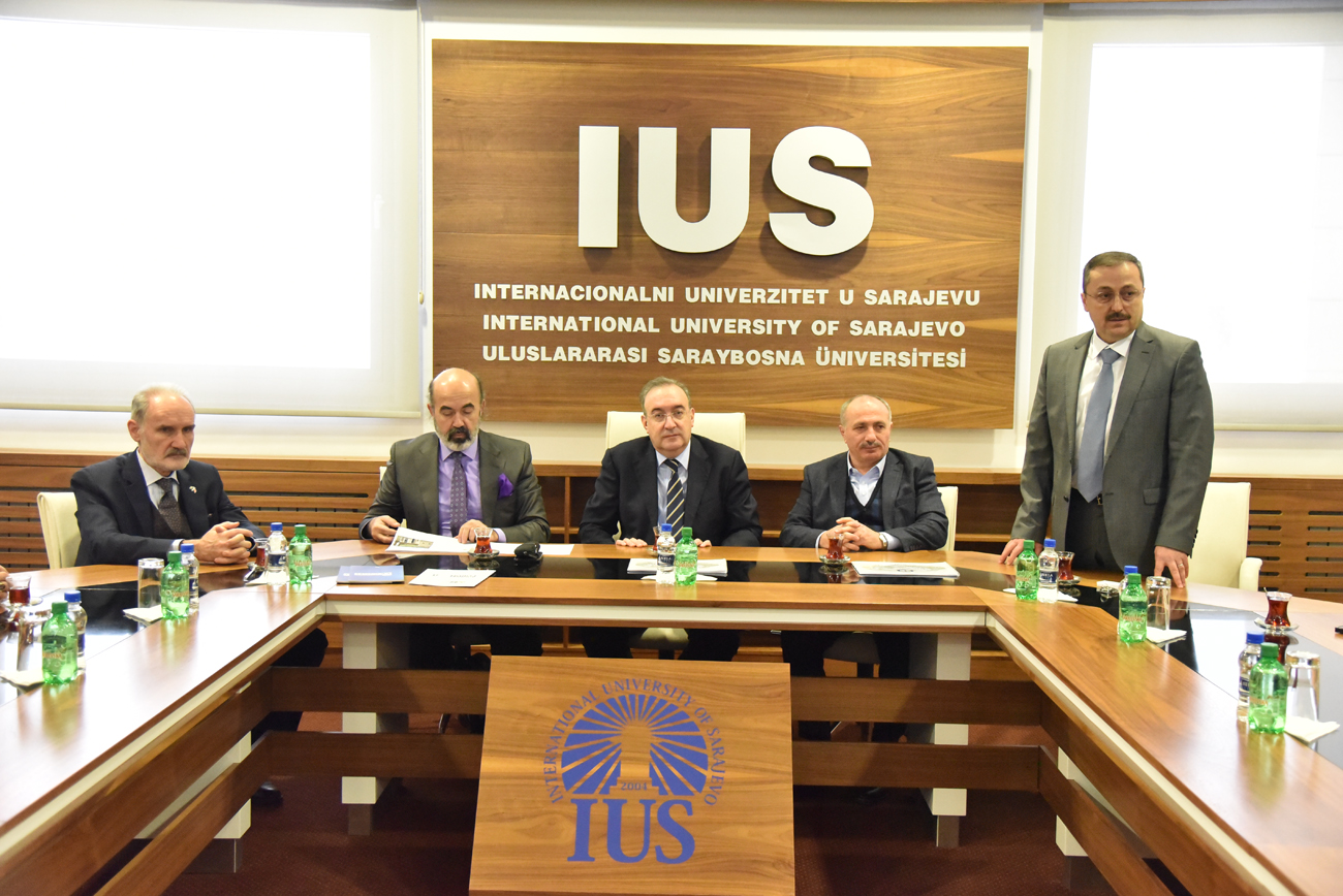 İstanbul Ticaret Odası Başkanı ve Uluslararası İşadamları Forumu Yönetimi, Üniversitemizi Ziyaret etti