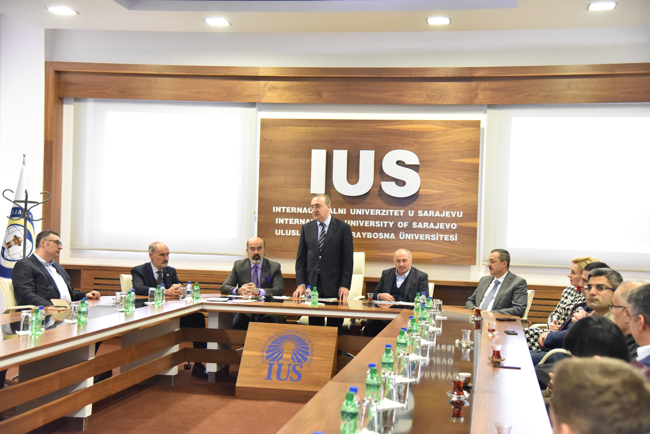 İstanbul Ticaret Odası Başkanı ve Uluslararası İşadamları Forumu Yönetimi, Üniversitemizi Ziyaret etti