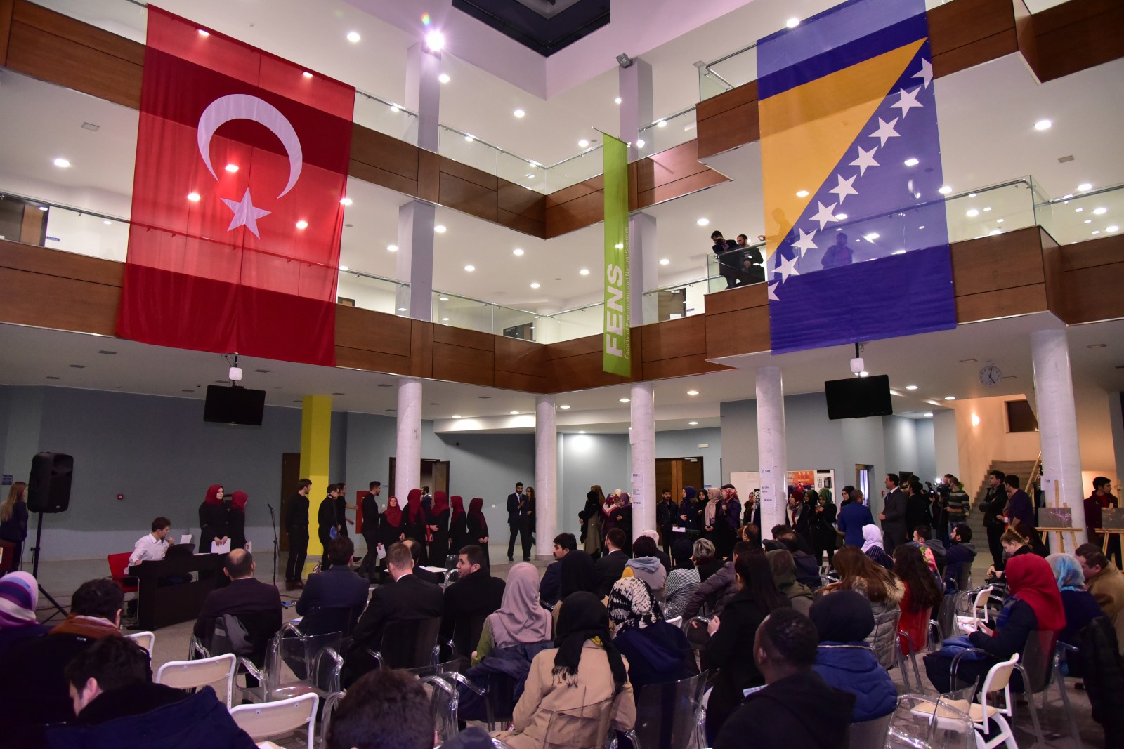 T.C. Gençlik ve Spor Bakanlığı Bakan Yardımcısı Abdurrahim Boynukalın Uluslararası Saraybosna Üniversitesi’ni (IUS) ziyaret etti