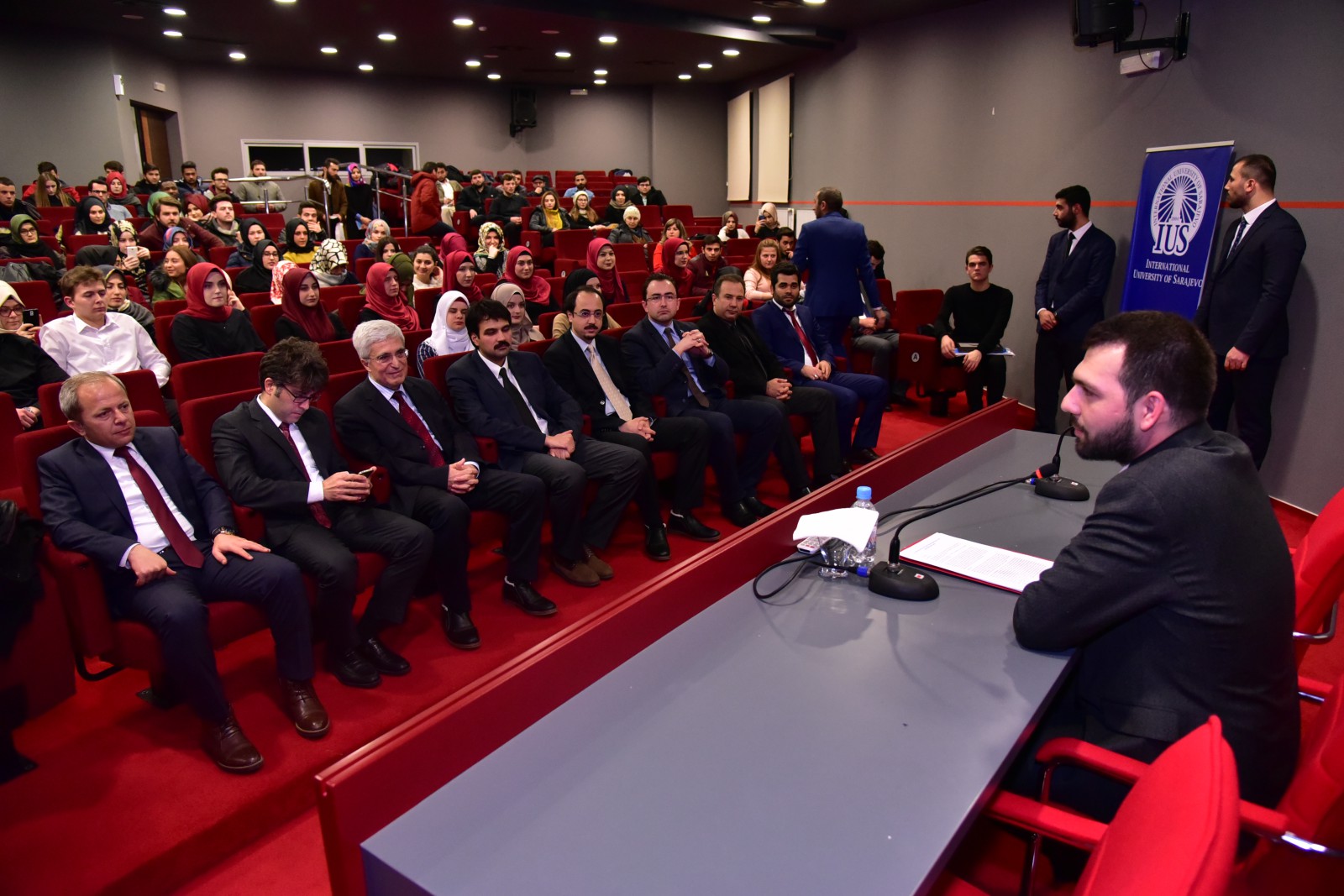 T.C. Gençlik ve Spor Bakanlığı Bakan Yardımcısı Abdurrahim Boynukalın Uluslararası Saraybosna Üniversitesi’ni (IUS) ziyaret etti