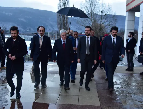 T.C. Gençlik ve Spor Bakanlığı Bakan Yardımcısı Abdurrahim Boynukalın Uluslararası Saraybosna Üniversitesi’ni (IUS) ziyaret etti